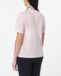 SALOMON SHKOUT CORE SS TEE W ICY PINK  Tee shirt running pas cher
