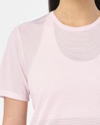 SALOMON SHKOUT CORE SS TEE W ICY PINK  Tee shirt running pas cher