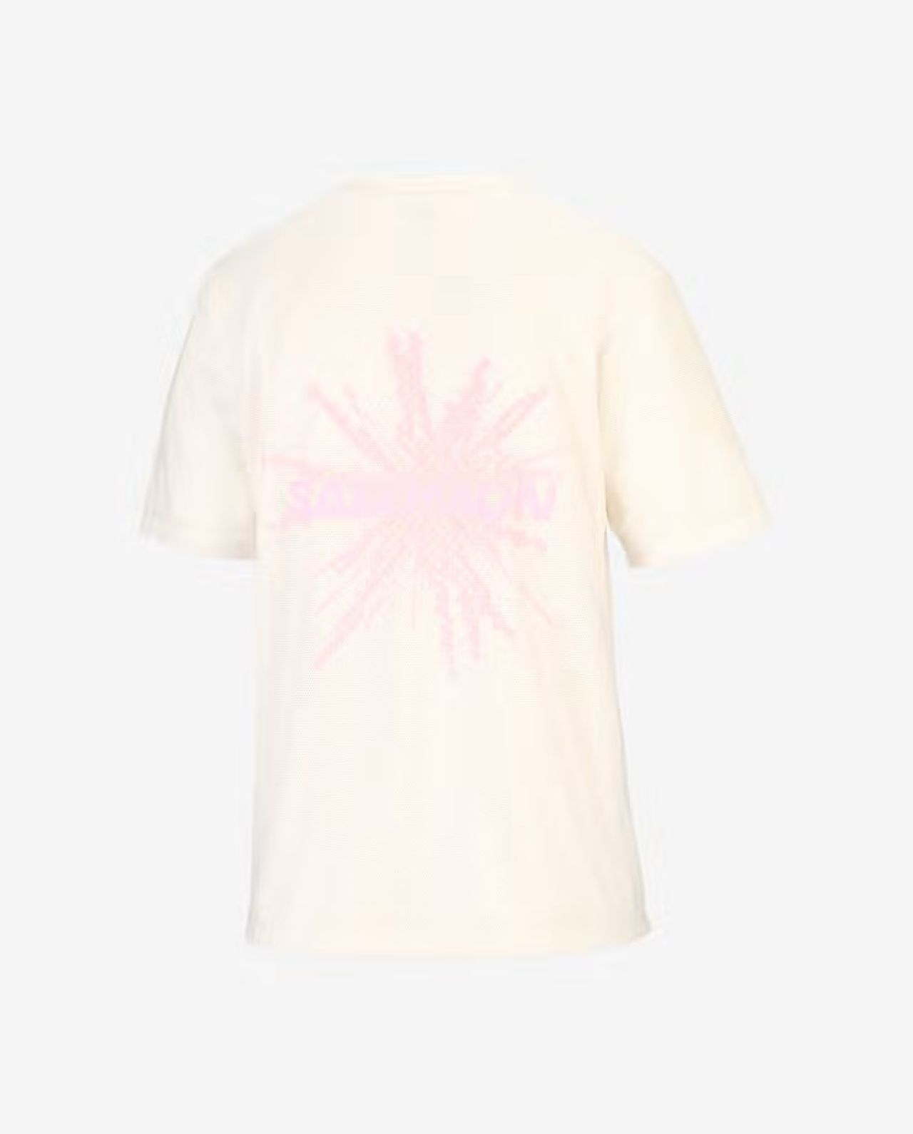 SALOMON SHKOUT CORE SS TEE W WHISPER WHITE ET PINK FROSTING Tee shirt running