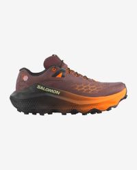 SALOMON ULTRA GLIDE 4 HUCKLEBERRY, BLACK ET RED ORANGE Chaussures de trail