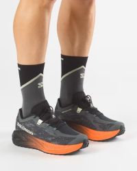 SALOMON AERO GLIDE 4 GRVL URBAN CHIC, BLACK ET LIME CREAM Chaussures de gravel pas cher