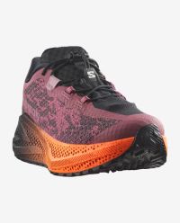 SALOMON AERO GLIDE 4 GRVL NOCTURNE , BLACK ET DUSKY ORCHID Chaussures de gravel pas cher