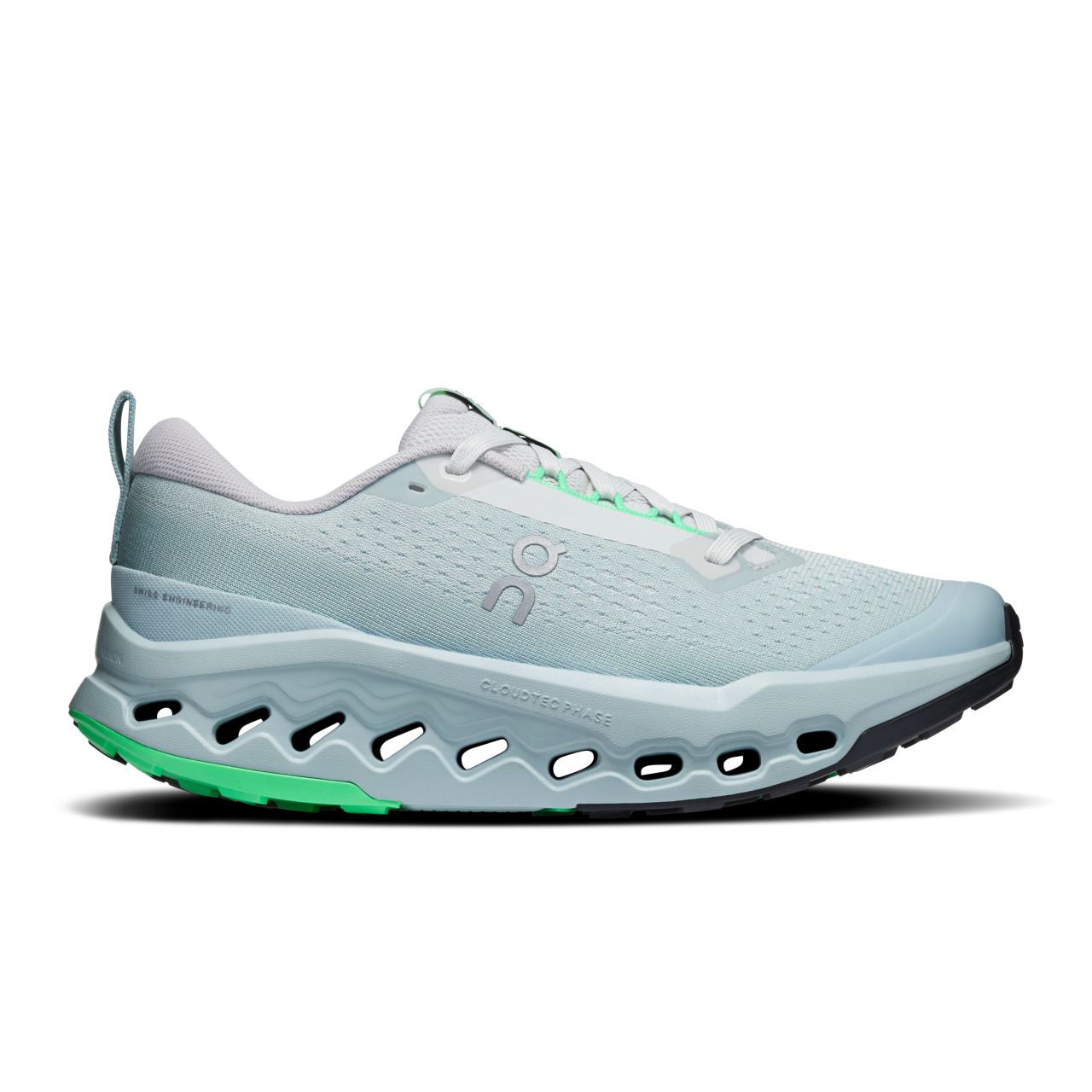 ON RUNNING CLOUDSURFER TRAIL WOMAN CHALK ET GARDENIA Chaussures de trail