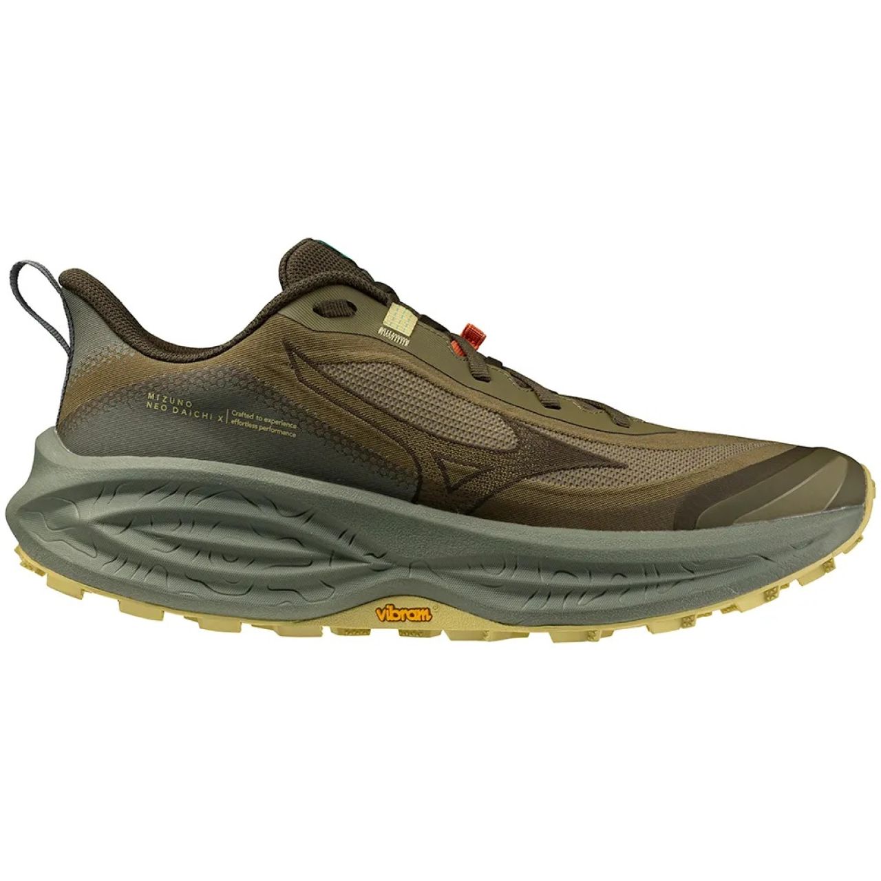 MIZUNO NEO DAICHI 10 MARTINI OLIVE ET FORREST  NIGHT Chaussures de trail