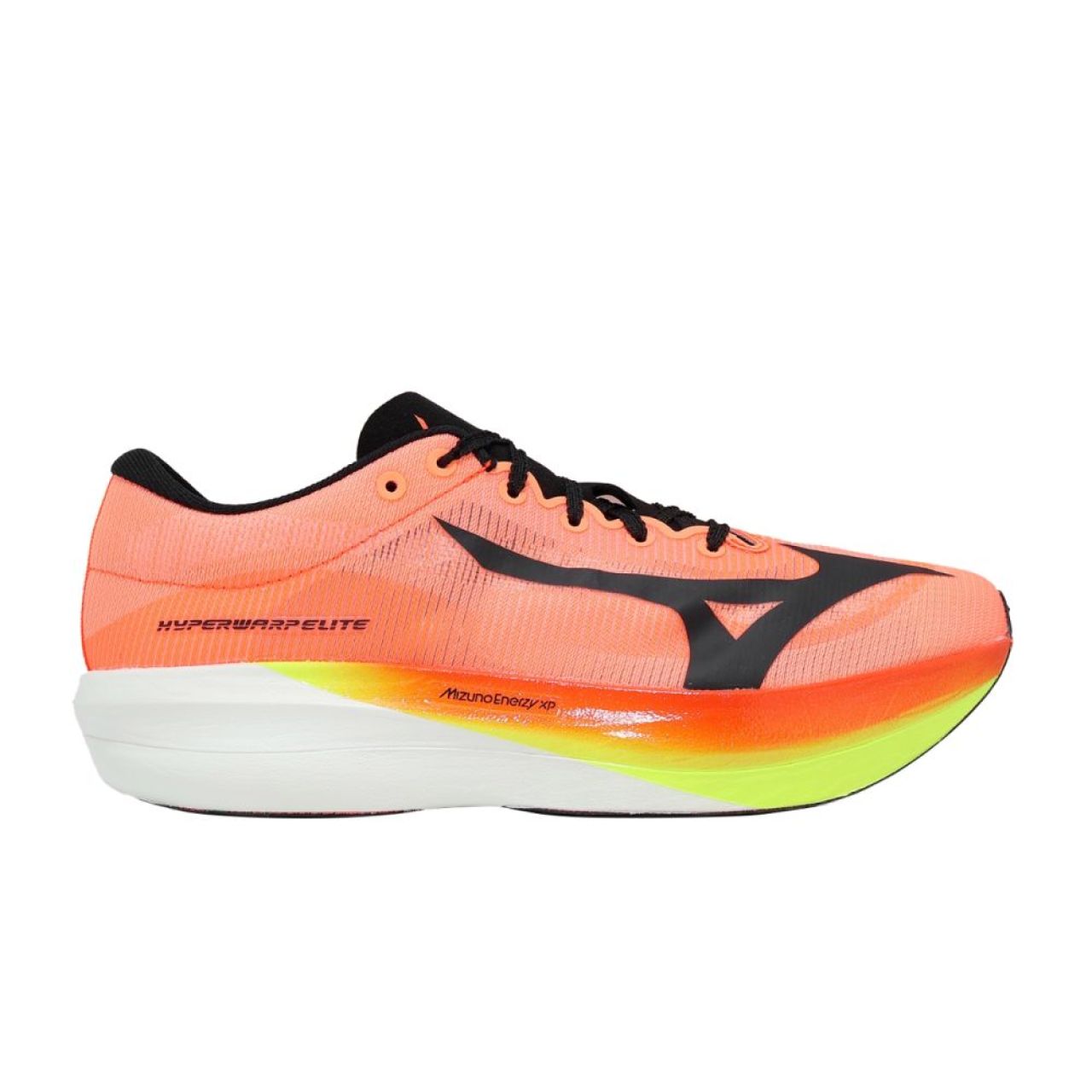 MIZUNO HYPERWAP ELITE LAVA ORANGE Chaussure avec plaque carbone