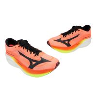 MIZUNO HYPERWAP ELITE LAVA ORANGE Chaussure avec plaque carbone pas cher