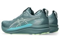 ASICS GEL KAYANO 33 FOGGY TEAL ET ILLUMINATE YELLOW Chaussure running asics pas cher