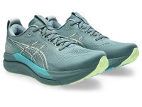 ASICS GEL KAYANO 33 FOGGY TEAL ET ILLUMINATE YELLOW Chaussure running asics pas cher