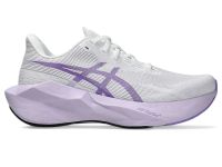 ASICS NOVABLAST 6 WHITE ET MURASAKI Chaussures Running