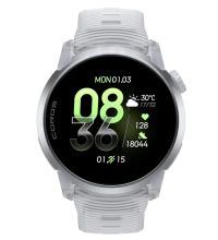 Montre GPS Coros Pace 4 Aluminium Silicone Blanc Cloud