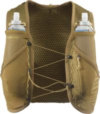 SALOMON ACTIVE SKIN 8 SET BRILLANT OLIVE ET WILLOW Sac à dos trail pas cher
