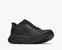 HOKA CLIFTON 11 WIDE BLACK Chaussures de running pour pieds larges
