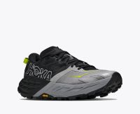 HOKA SPEEDGOAT 7 BLACK ET STELLAR GREY  Chaussures de trail