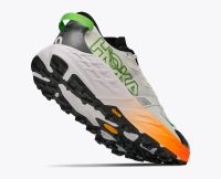HOKA SPEEDGOAT 7 FROST ET NEON TANGERINE Chaussures de trail pas cher