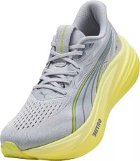 PUMA MAGMAX NITRO 2 VIBRANT SILVER ET LUX LIME Chaussures de running pas cher