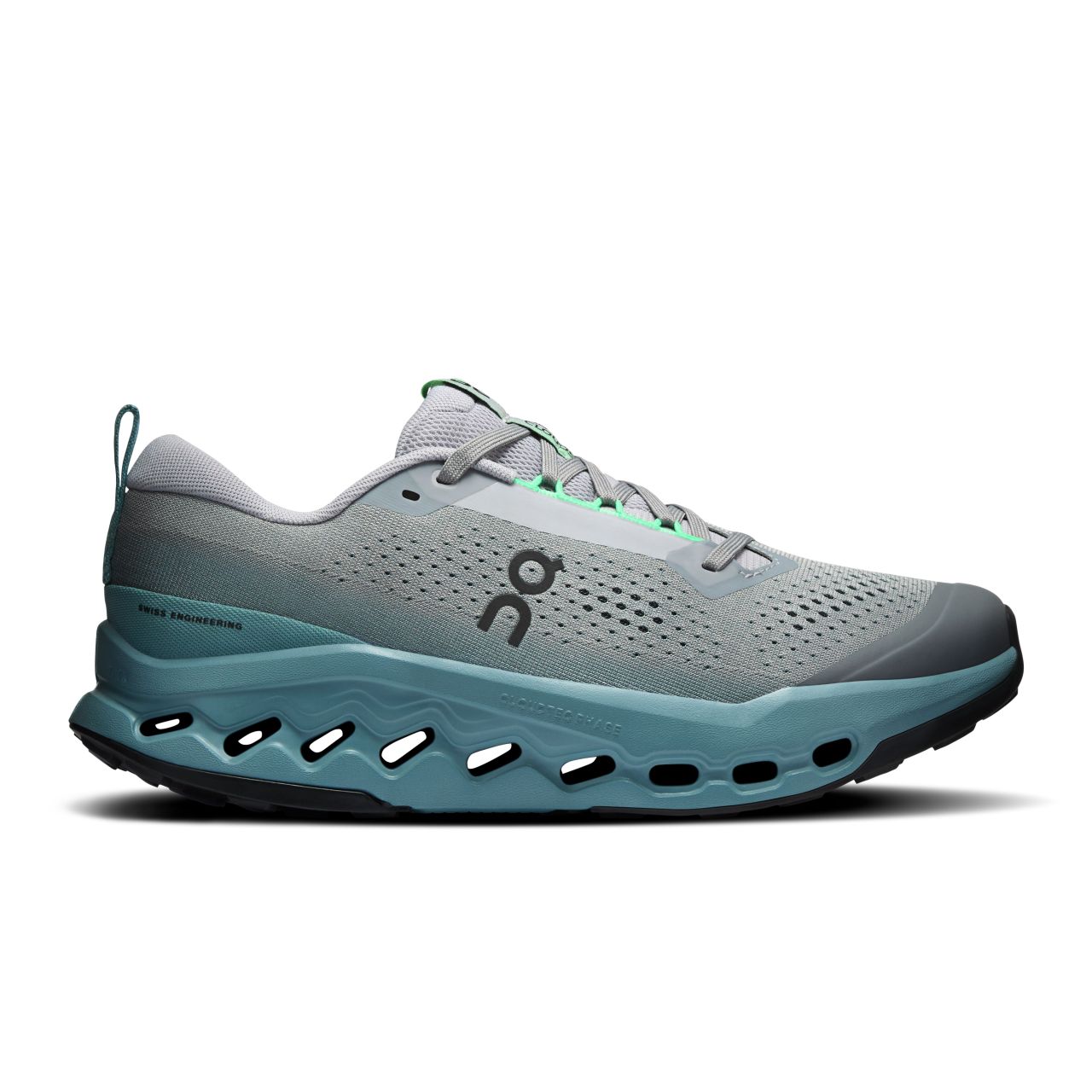 ON RUNNING CLOUDSURFER TRAIL 2 PLATINIUM ET TIDE Chaussures de trail