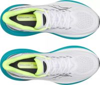 SAUCONY TRIUMPH 24 WHITE ET TRANQUIL Chaussures running saucony pas cher