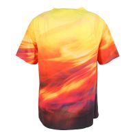 HOKA TEE RACE DAY SHORT SLEEVE TR PRT HOKA CITRUS Débardeur  Running pas cher
