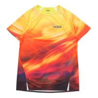 HOKA W RACE DAY SHORT SLEEVE TEE TR PRT  Tee shirt running