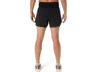 ASICS FUJITRAIL ELITE SHORT BLACK Short trail 2 en 1 pas cher