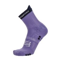COMPRESSPORT PRO RACING SOCKS V4.0 ASTER PURPLE ET PEACOT Chaussettes running pas cher