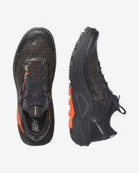 SALOMON S/LAB GENESIS 2 BLACK ET FIERY RED  Chaussures de trail pas cher
