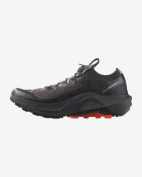 SALOMON S/LAB GENESIS 2 BLACK ET FIERY RED  Chaussures de trail pas cher