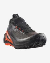 SALOMON S/LAB GENESIS 2 BLACK ET FIERY RED  Chaussures de trail pas cher