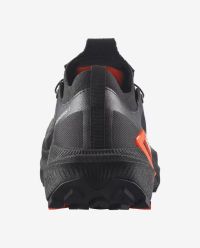 SALOMON S/LAB GENESIS 2 BLACK ET FIERY RED  Chaussures de trail pas cher