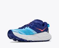 HOKA SPEEDGOAT 7 BLUEBERRY ET COSMIC GREY Chaussures de trail pas cher