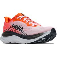 HOKA CLIFTON 11 NEON TANGERINE ET FROST Chaussures de running