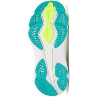 SAUCONY HURRICANE 26 WHITE ET CITRON Chaussures running saucony pas cher