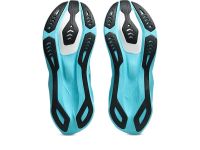 ASICS NOVABLAST 6 ENERGY AQUA ET WHITE Chaussures Running pas cher