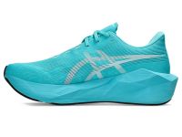 ASICS NOVABLAST 6 ENERGY AQUA ET WHITE Chaussures Running pas cher