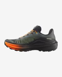 SALOMON GENESIS 2  URBAN CHIC , BLACK ET LIME CREAM Chaussures de trail pas cher