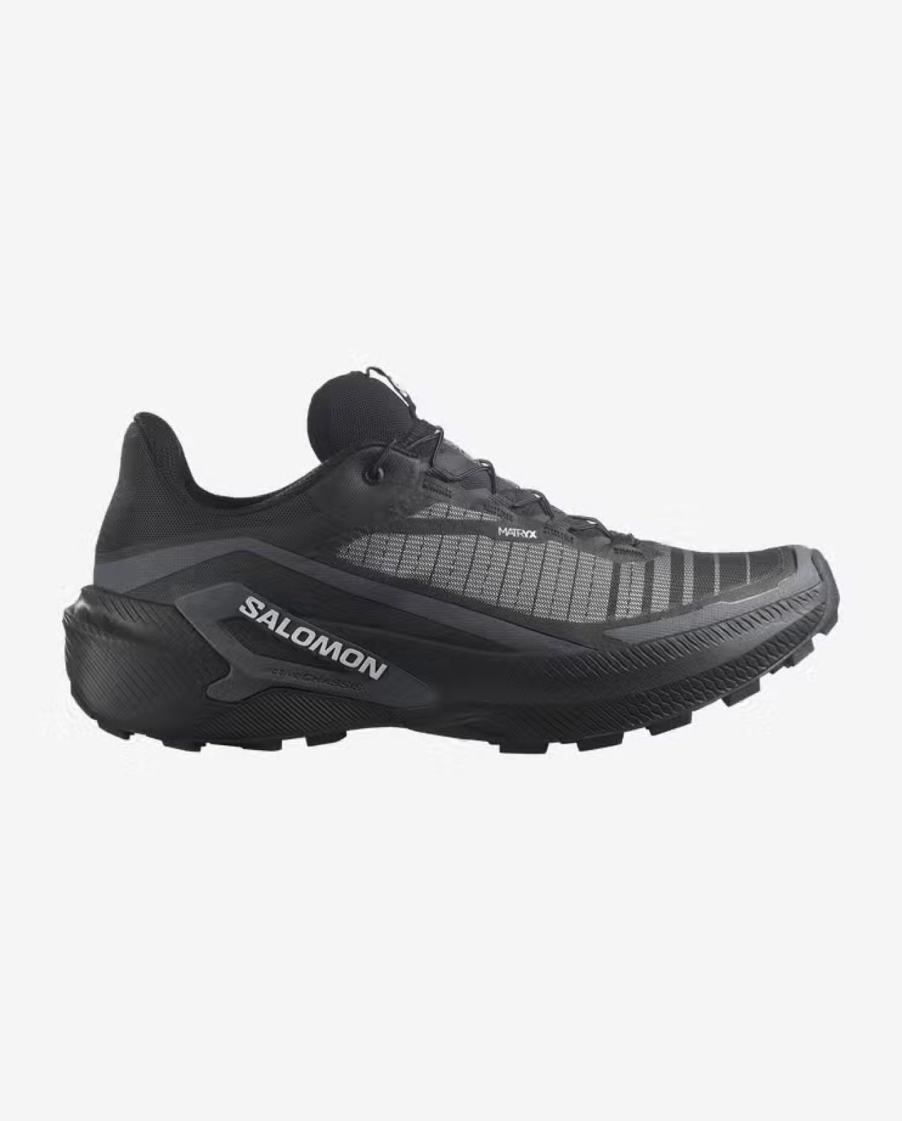 SALOMON GENESIS 2 WIDE BLACK Chaussures de trail pour pieds larges