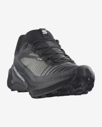 SALOMON GENESIS 2 WIDE BLACK Chaussures de trail pour pieds larges pas cher