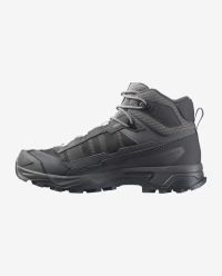 SALOMON X ULTRA 5 GTX MID ASPHALT , CASTELROCK ET BRUNNERA BLUE Chaussures de Randonnée étanche pas cher