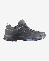 SALOMON X ULTRA 5 GTX W ASPHALT , CASTELROCK ET BRUNNERA BLUE Chaussures de Randonnée étanche