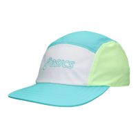 ASICS 5 PANEL  CAP ENERGY AQUA ET WHITE Casquette de running