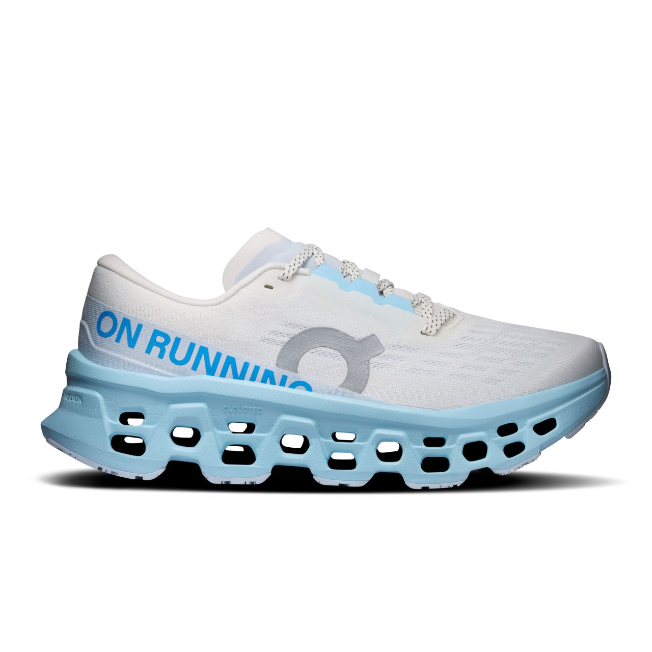 ON RUNNING CLOUDMONSTER 3 IVORY ET TOPAZ Chaussures de running