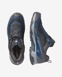 SALOMON X ULTRA 5 GTX  ASPHALT , SPELLBOUND ET ALLOY Chaussures de Randonnée étanche pas cher