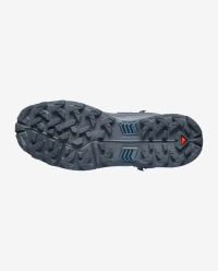 SALOMON X ULTRA 5 MID GTX  ASPHALT , SPELLBOUND ET ALLOY Chaussures de Randonnée étanche pas cher