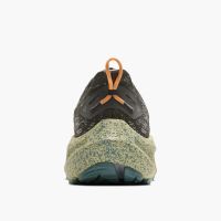 BROOKS GHOST TRAIL GREY, ORANGE ET GOLDEN MIST   Chaussures de gravel pas cher