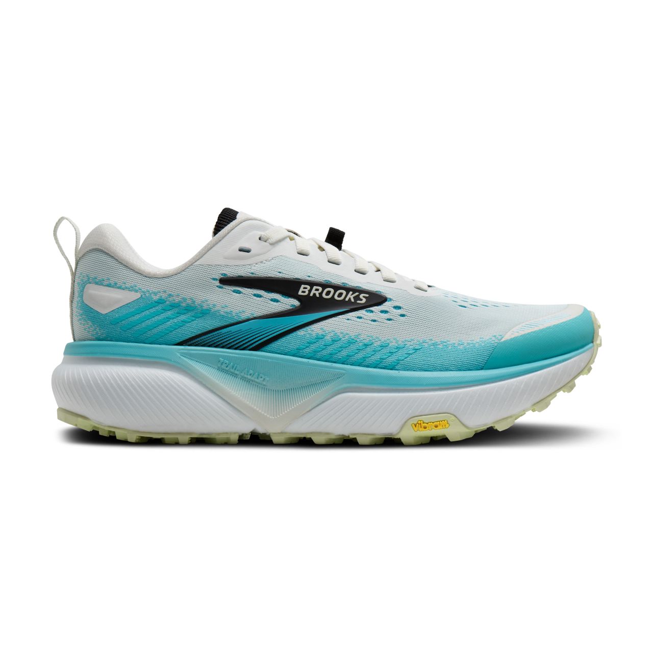 BROOKS CASCADIA 20 WHITE,BLUE ET BLACK  chaussures de trail