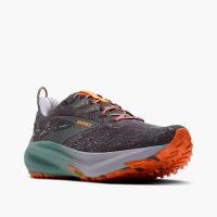 BROOKS GHOST TRAIL SHARK , JADE ET ORANGE  Chaussures de gravel pas cher