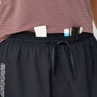 BROOKS CASCADIA SHORT 2 EN 1 BLACK Short brooks pas cher