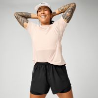 BROOKS CASCADIA SHORT 2 EN 1  WOMEN BLACK Short brooks pas cher