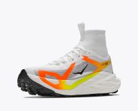 HOKA TECTON X 4 FROST ET NEON TANGERINE Chaussures de trail pas cher