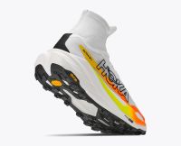HOKA TECTON X 4 FROST ET NEON TANGERINE Chaussures de trail pas cher